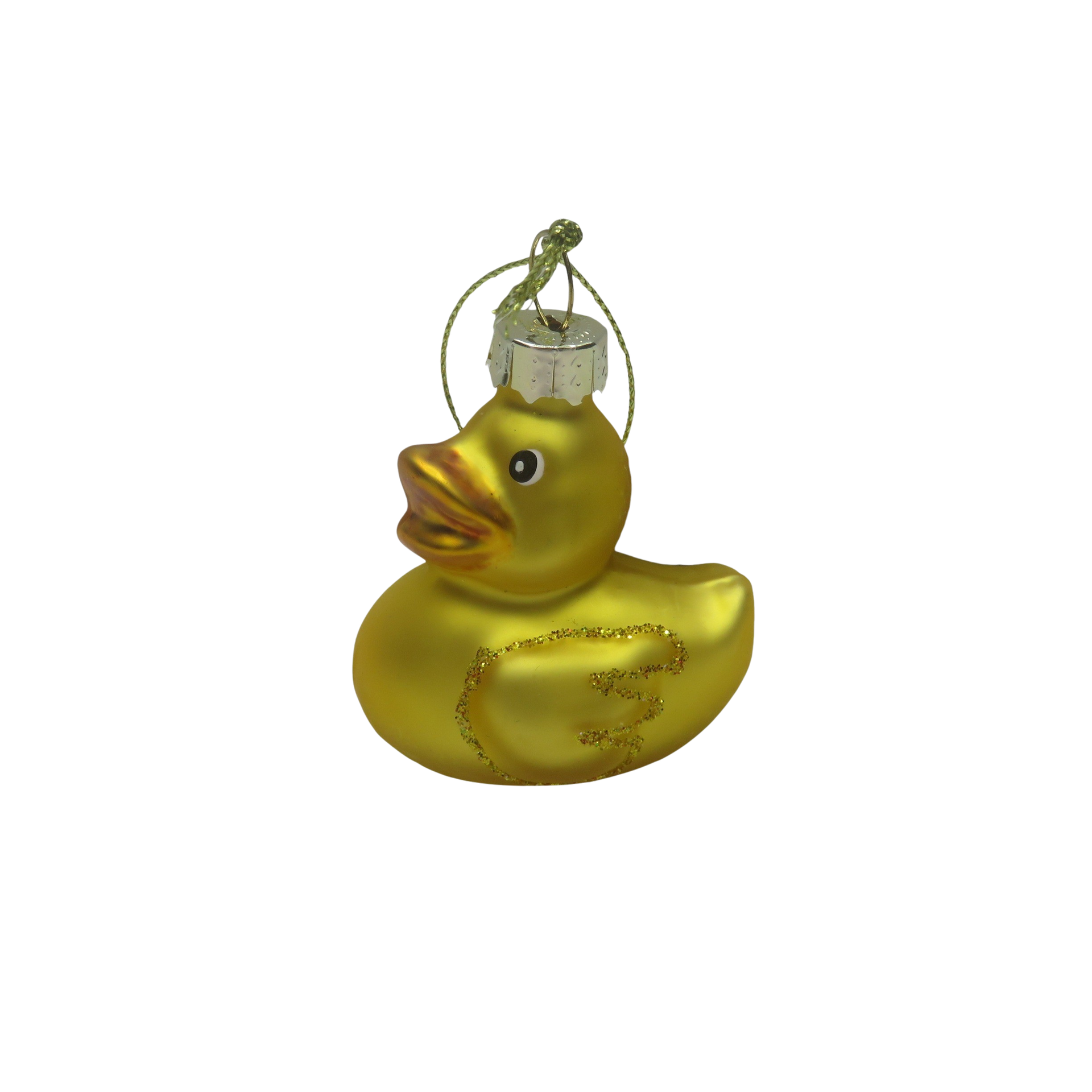 Boule de Noël Canard de bain Jaune – vue produit 1