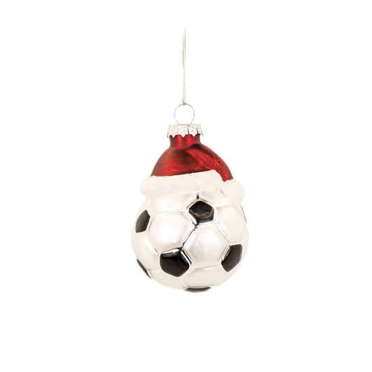 Weihnachtskugel Fußball Festlich