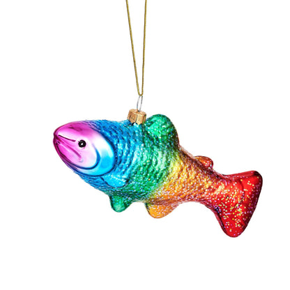 Rainbow Trout Christmas Bauble