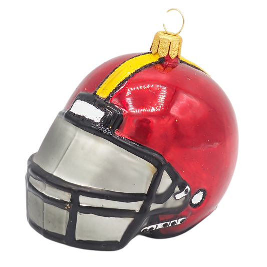 American Footballhelm Weihnachtsbaumkugel