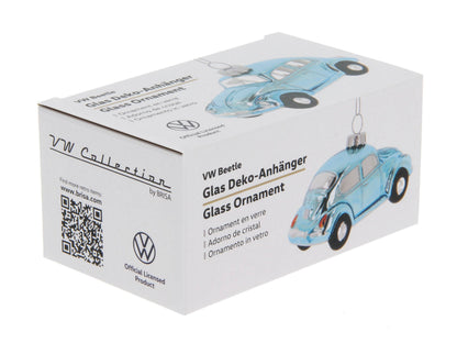 Décoration de Noël Coccinelle VW Bleue