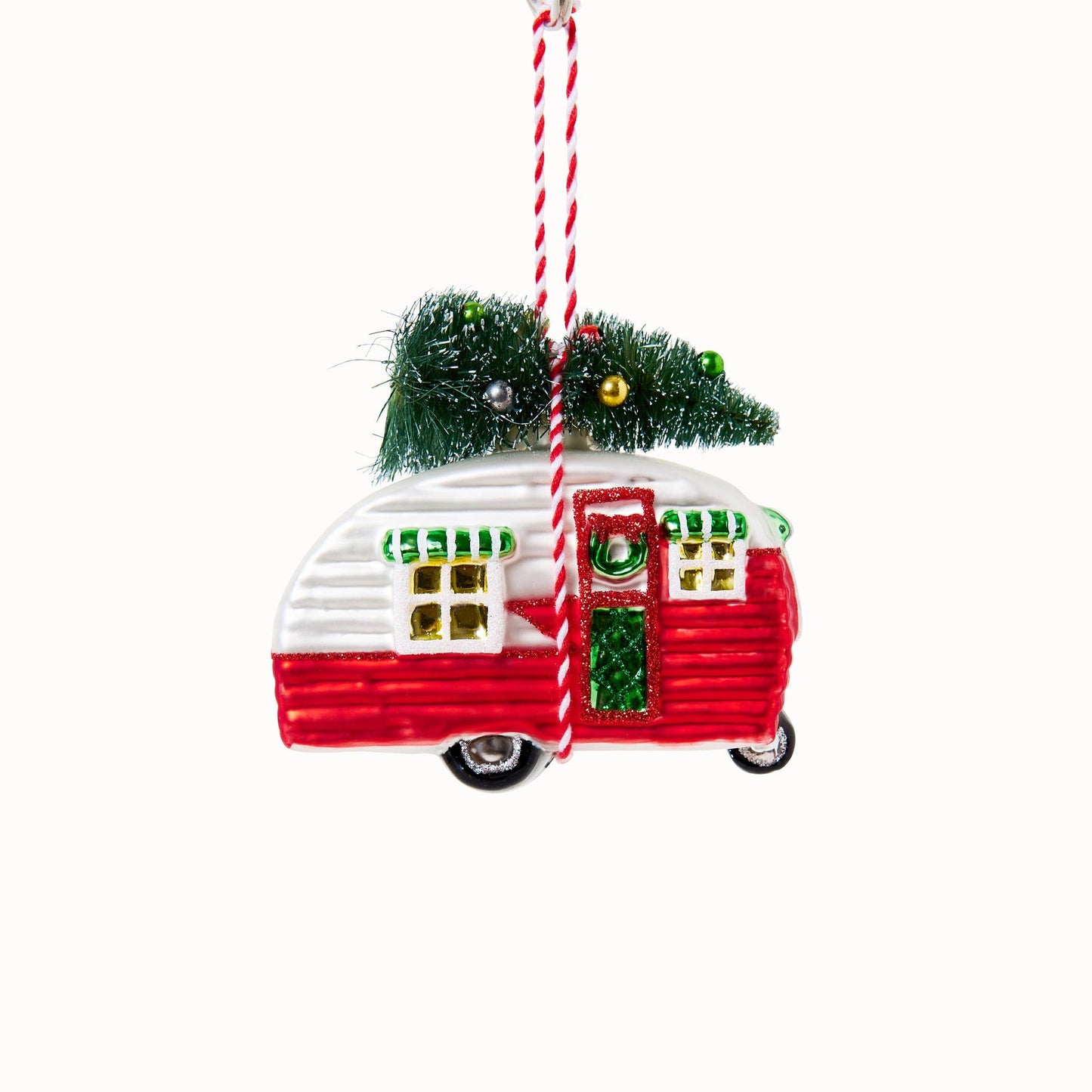 Décoration à suspendre Caravane de Noël