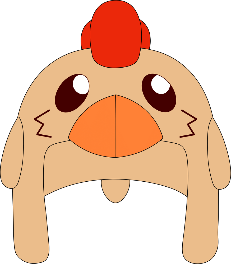 Chicken Hat (9in)