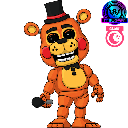 Glow in the Dark Toy Freddy