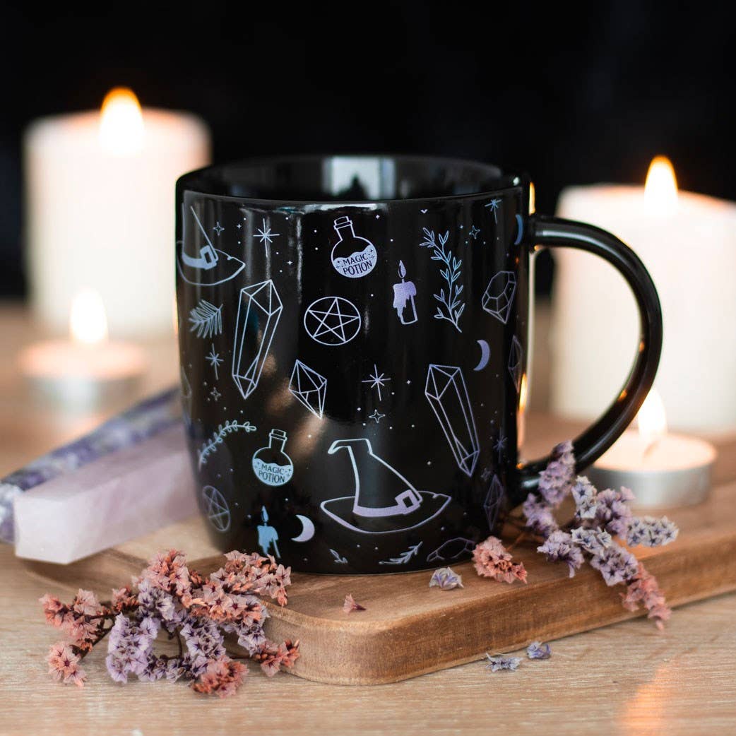 Mug imprimé Sorcière de cristal