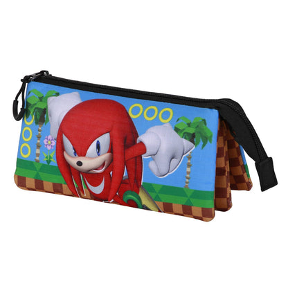 Sonic The Hedgehog - SEGA Knuckles Run-Trousse Triple