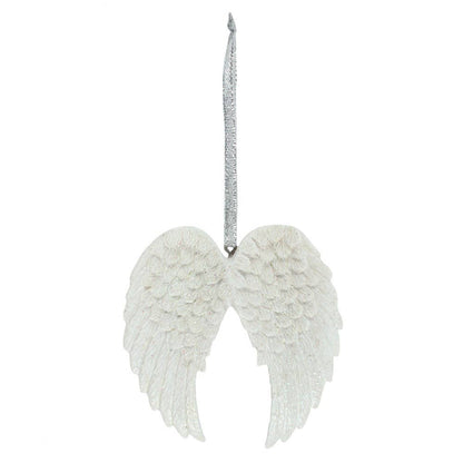 Sequined Angel Wings Hanging Decoration