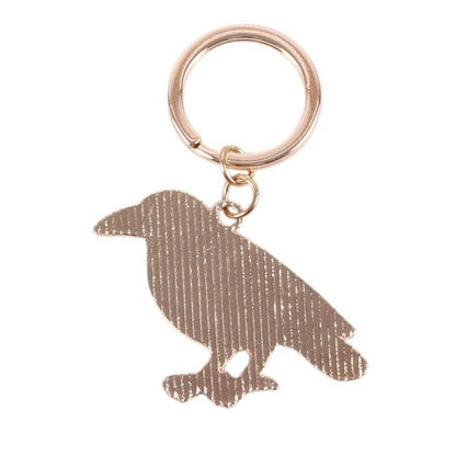 Porte-clés corbeau folklorique