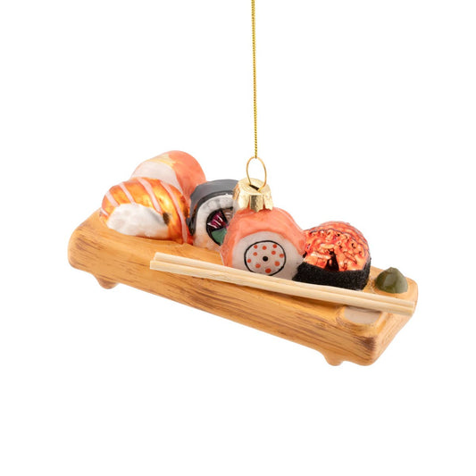 Weihnachtskugel Sushi-Platte
