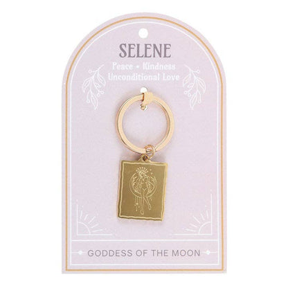 Porte‑clés talisman de la déesse Séléné
