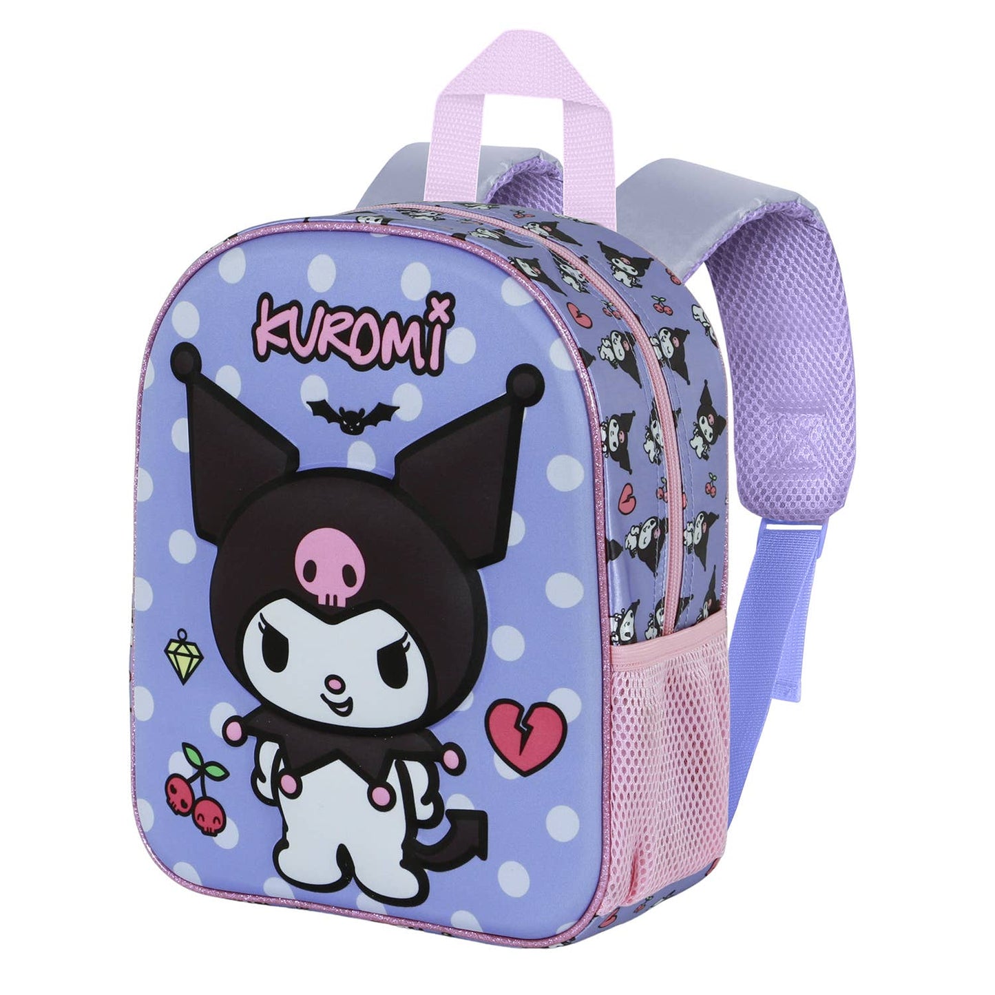Hello Kitty Kuromi Rebel-Sac à Dos 3D Elite