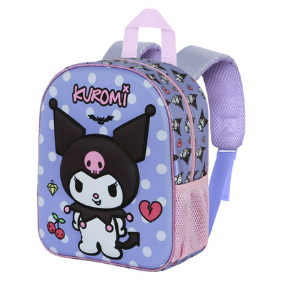 Hello Kitty Kuromi Rebel-Sac à Dos 3D Elite