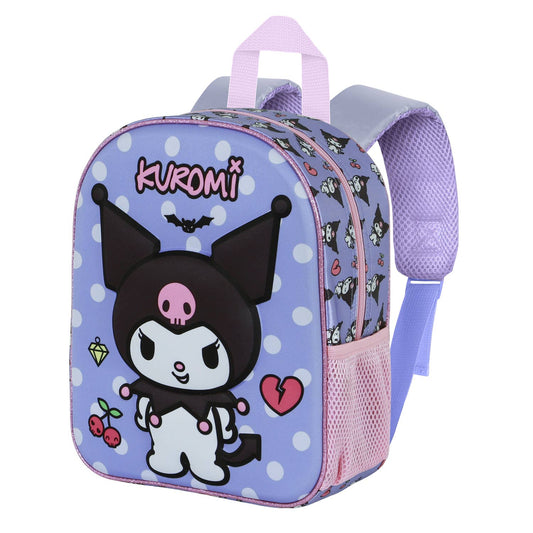 Hello Kitty Kuromi Rebel-Sac à Dos 3D Elite