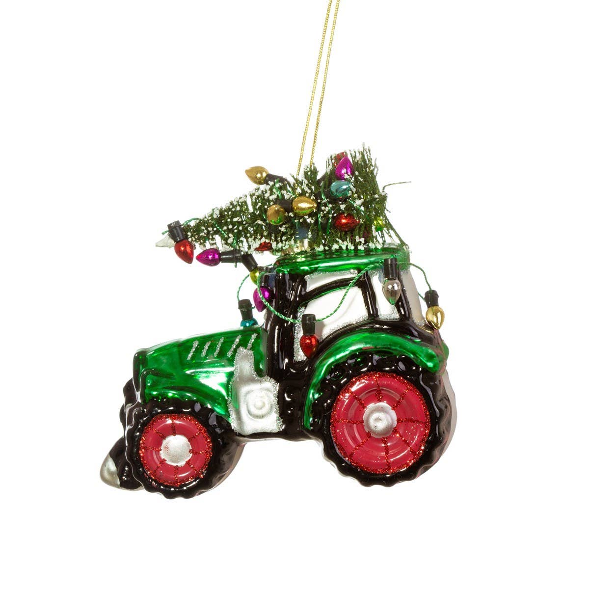 Weihnachtskugel Traktor Grün Weihnachten