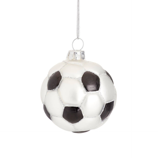 Weihnachtskugel Fußball