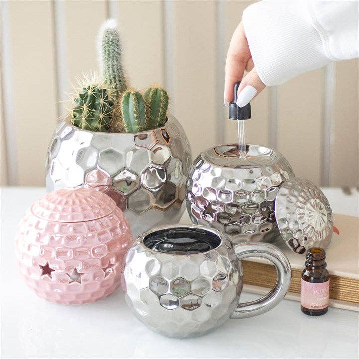 Mug 3D boule disco argentée