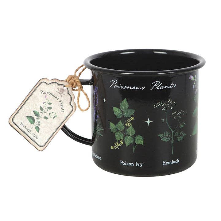 Mug émaillé Plantes vénéneuses