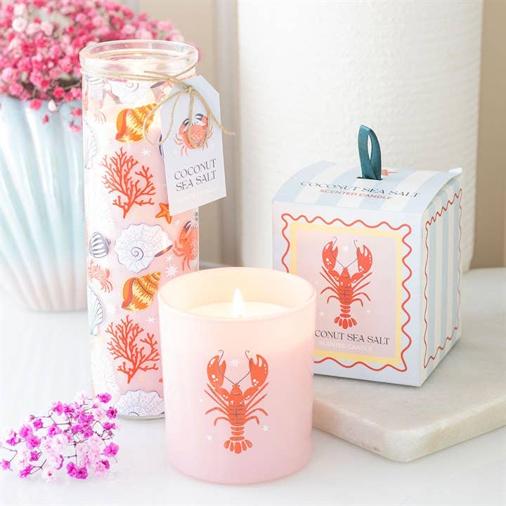 Bougie Homard - Noix de Coco & Sel de Mer