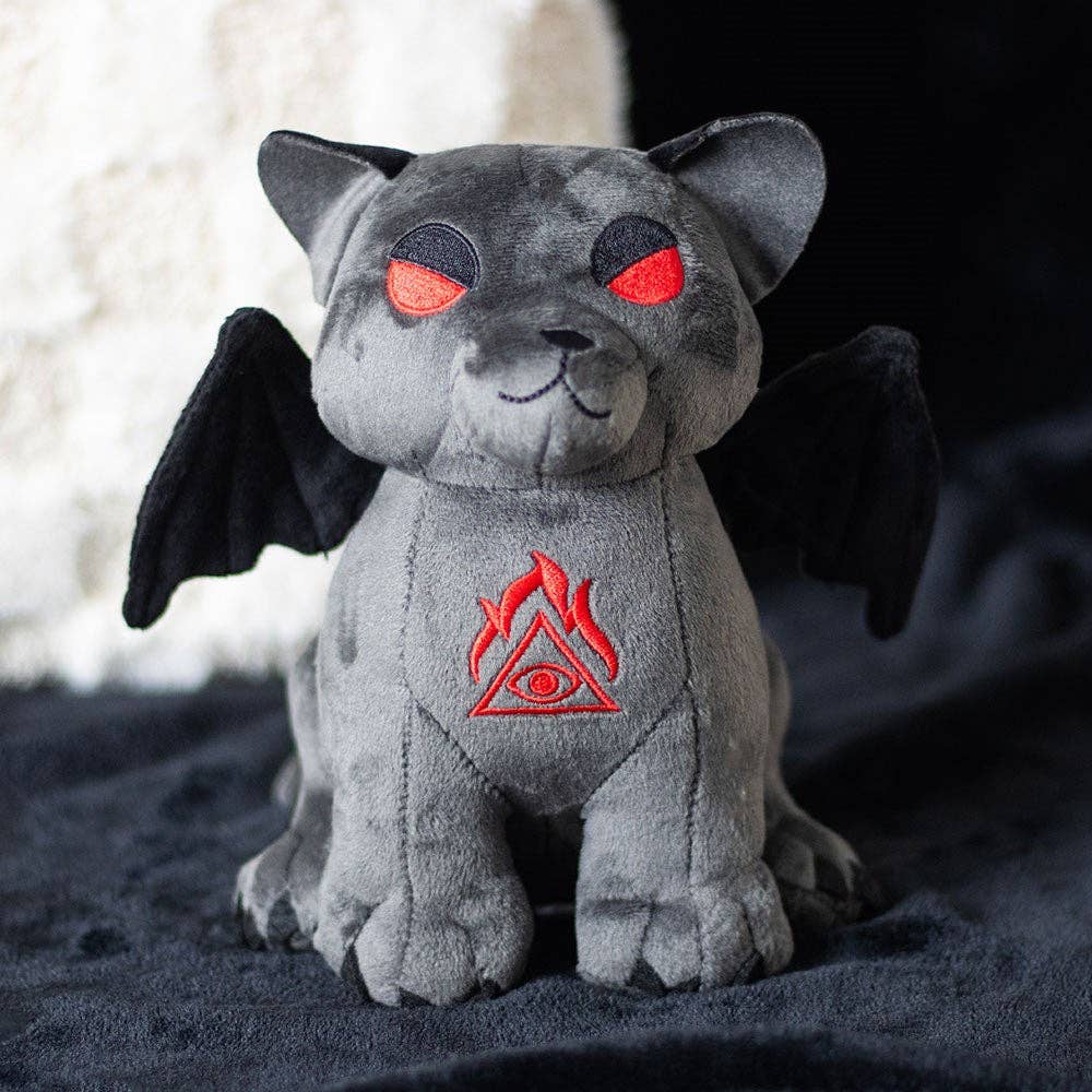 Peluche chat vampire