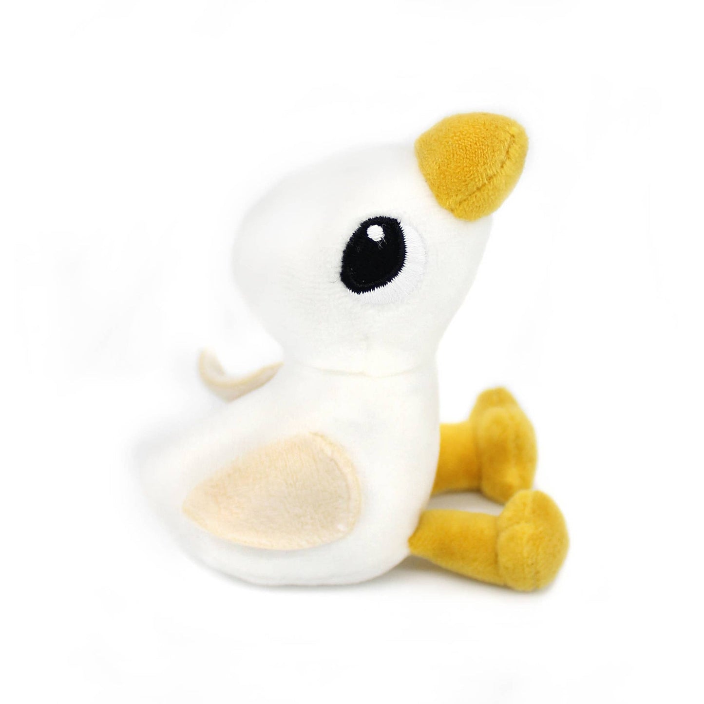 LES PTIPOTOS - OIE EN PELUCHE MAMAN & BÉBÉ 36CM BLANCHE