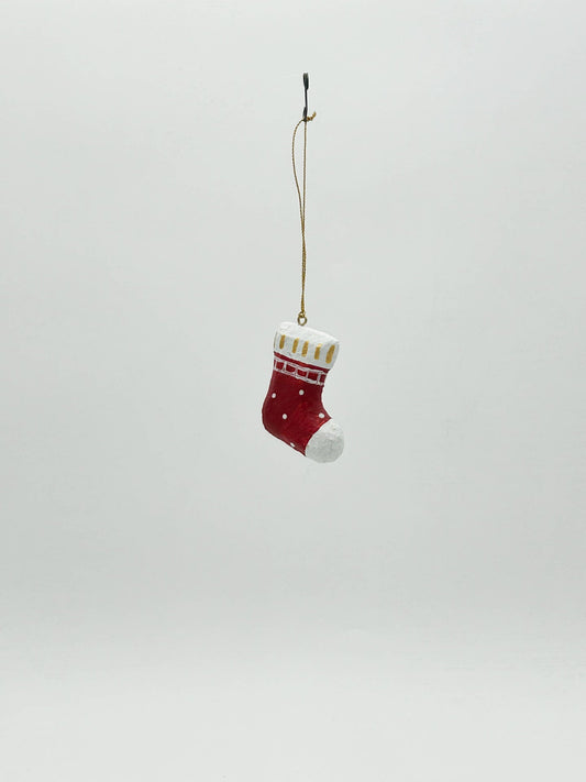 Décoration à suspendre Chaussette de Noël