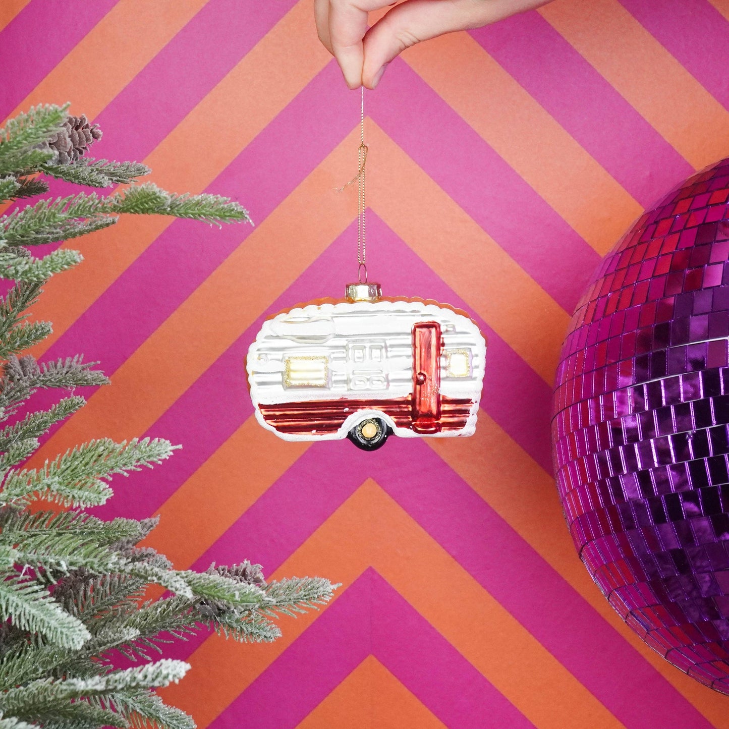 Boule de Noël Caravane