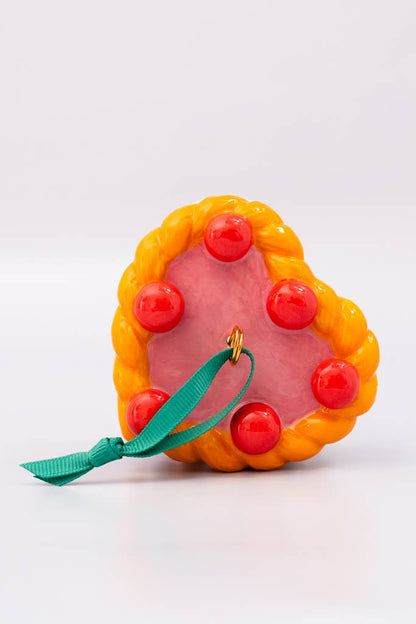 Décoration à suspendre Gâteau en forme de Cœur