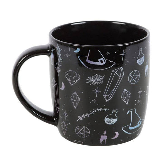 Mug imprimé Sorcière de cristal