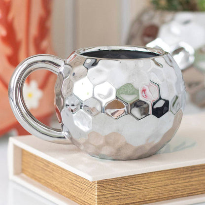 Mug 3D boule disco argentée