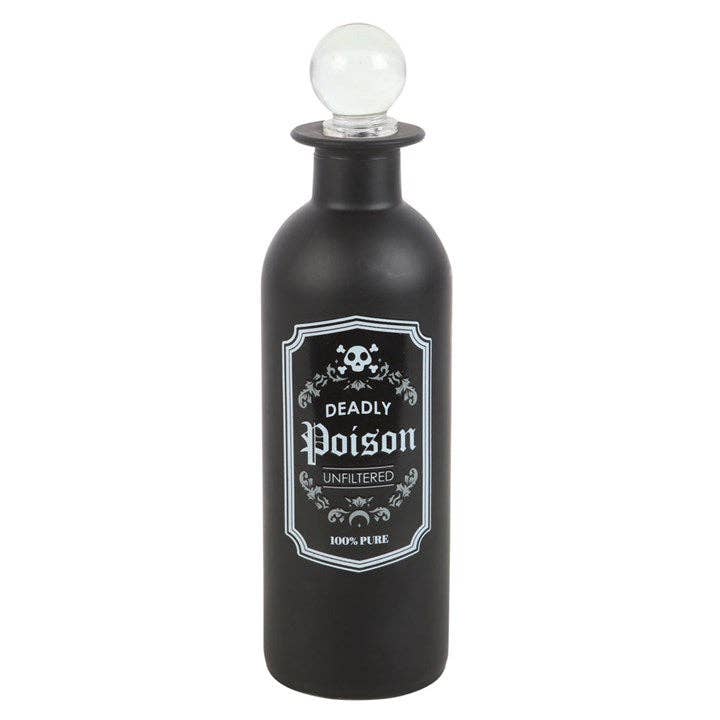 Bouteille de potion en verre décorative