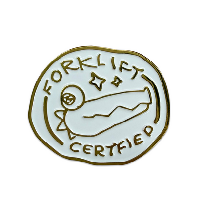 Forklift Certified Pin