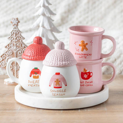 Chandail de Noël Snuggle Season, brûleur à mazout