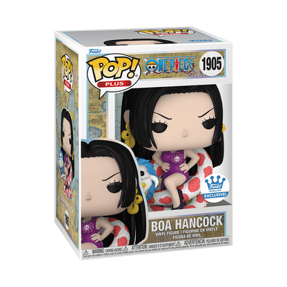 Pop! Plus Boa Hancock avec Pop! Protector