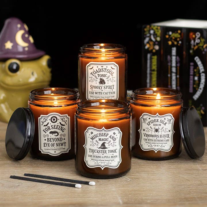 Bougie Sérum de soie d'araignée - Eucalyptus et Menthe