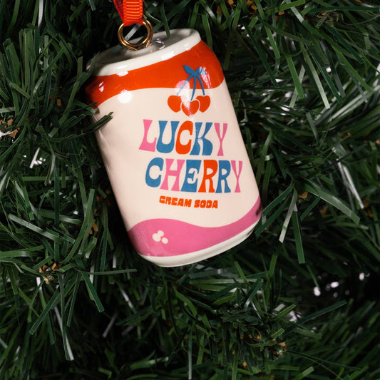 Décoration à suspendre Canette “Lucky Cherry”