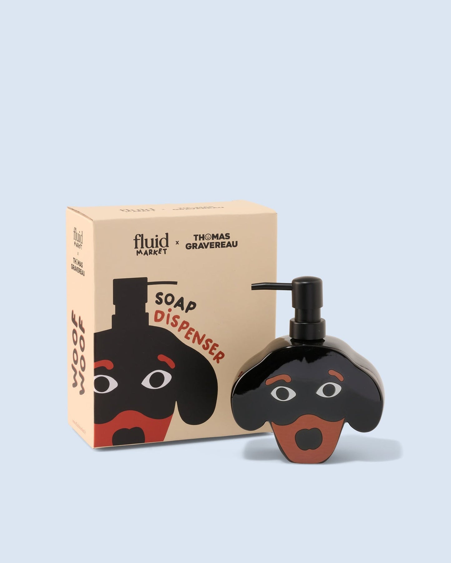 Distributeur de savon Teckel (Fluid Market x Thomas Gravereau)