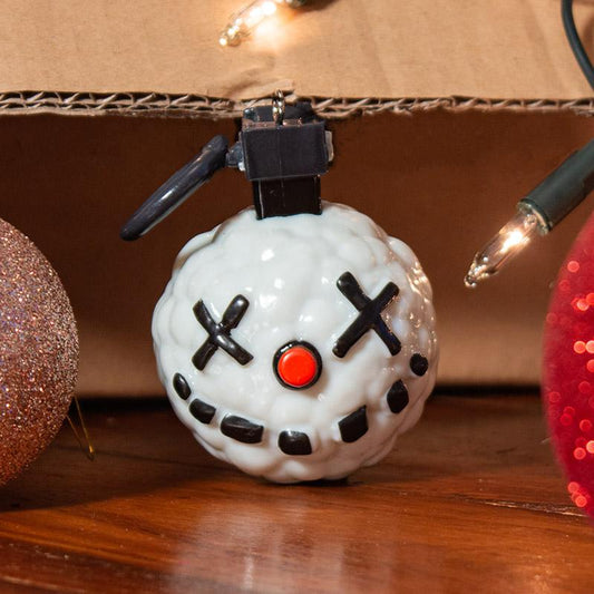 Boule de Noël Snowball Grenade 3D par Numskull - 5056280425304