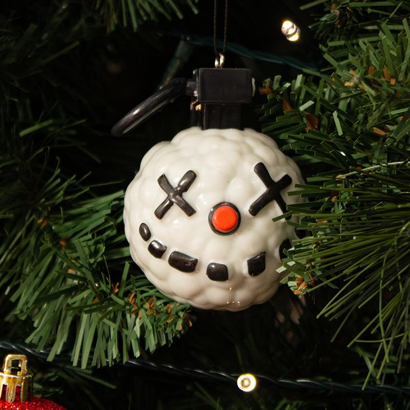 Boule de Noël Snowball Grenade 3D par Numskull