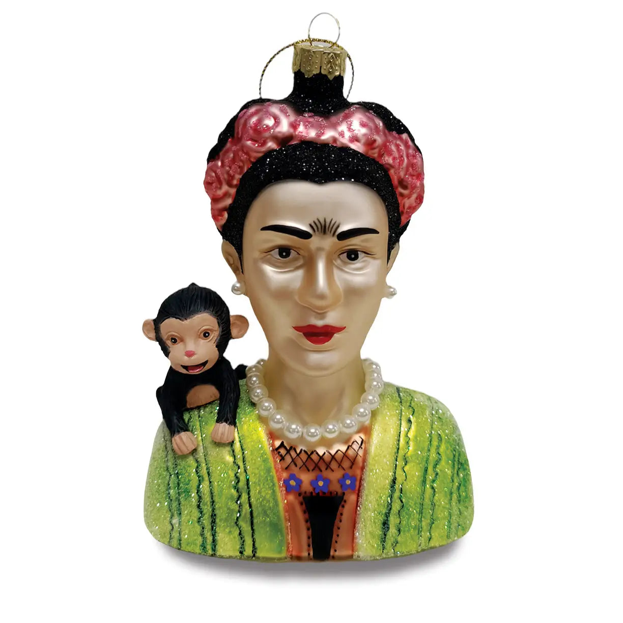 Boule de Noël Frida et son Singe par Naked Decor - 93525495