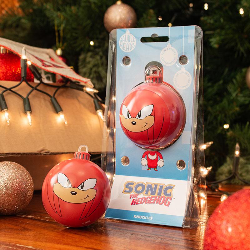 Boule de Noël Knuckles par Bauble Heads - 5056280422976