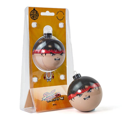 Boule de Noël Ryu par Bauble Heads