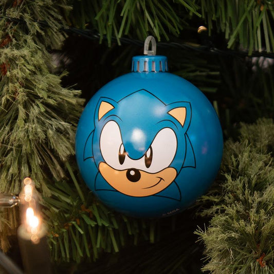 Boule de Noël Sonic par Bauble Heads