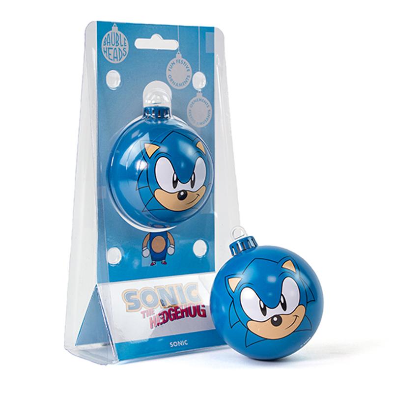 Boule de Noël Sonic par Bauble Heads