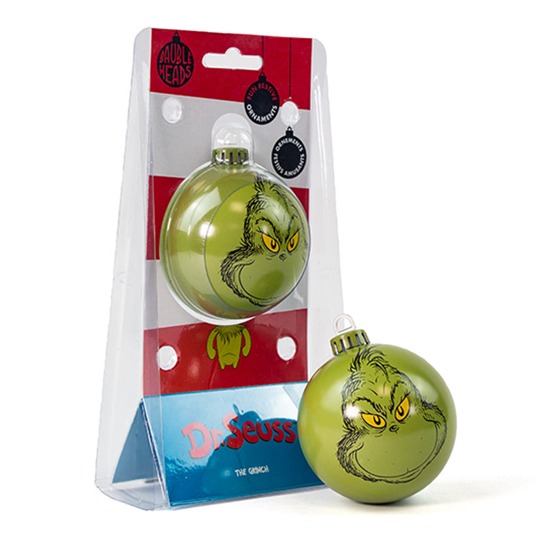 Boule de Noël le Grinch par Bauble Heads