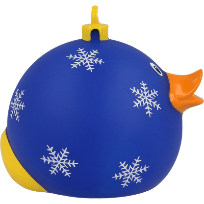 Canard Bleu Boule de Noël Lilalu - Canard de Bain