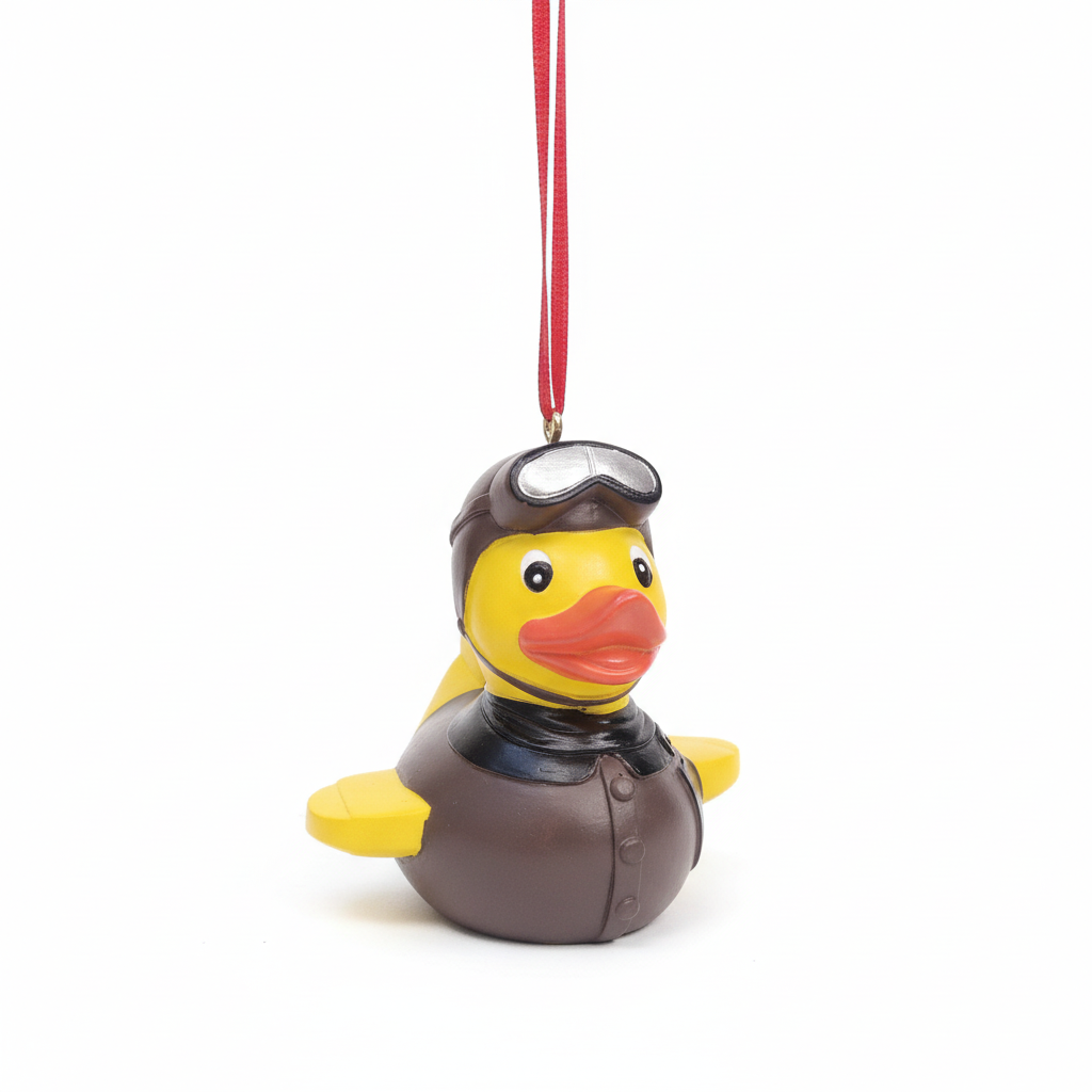 Décoration à suspendre Canard Pilote d'avion