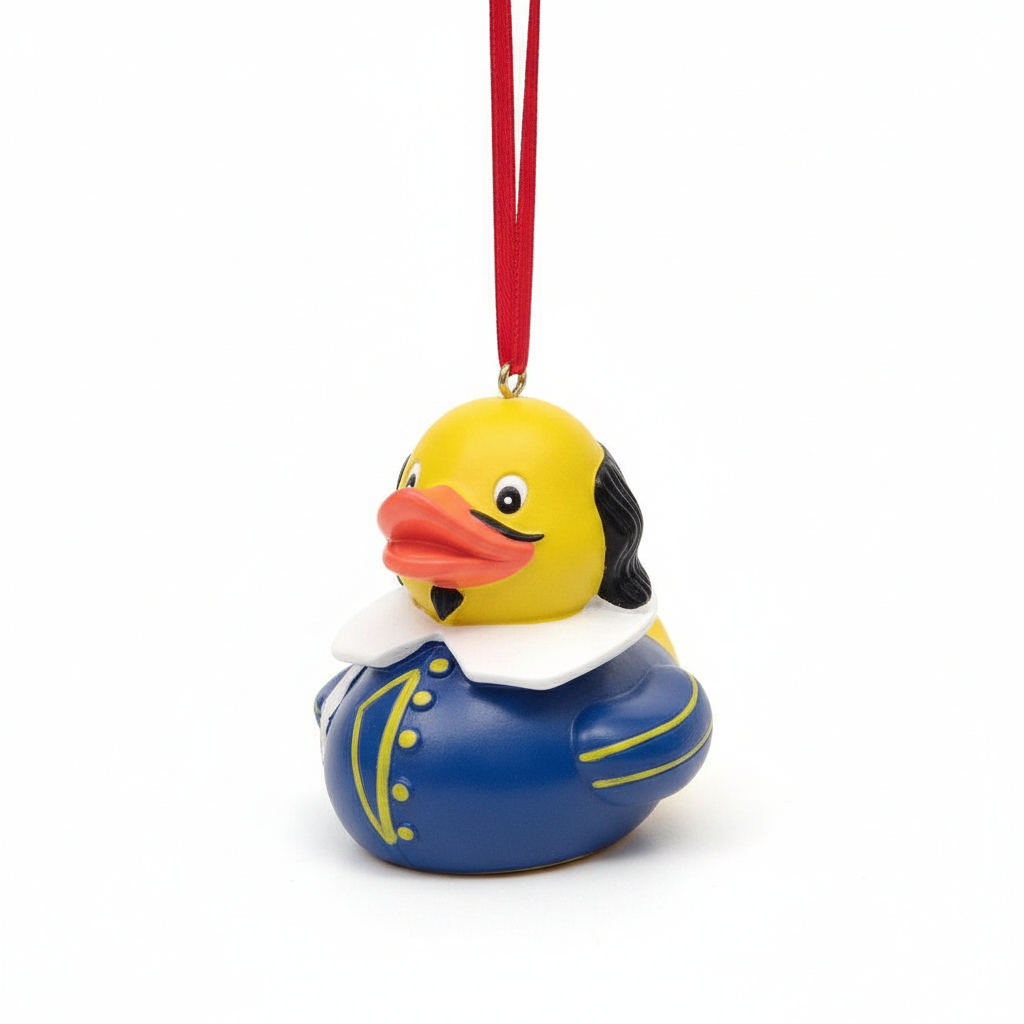 Décoration à suspendre Canard Shakespeare