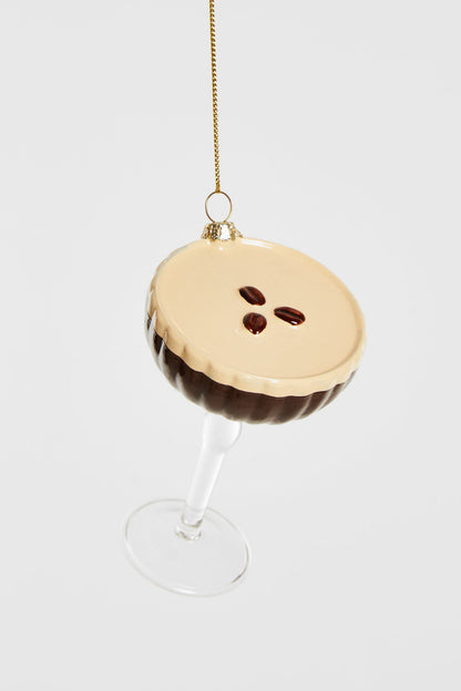 Espresso Martini Christmas Bauble