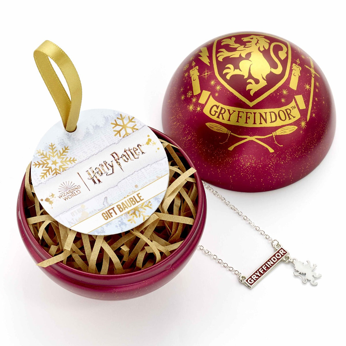Boule de Noël Cadeau Gryffondor - Collier Gryffondor par The Carat Shop - 5055583448928