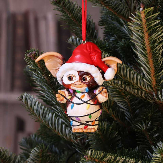 Décoration de Noël Gremlins - Santa Gizmo guirlande par Nemesis Now - 801269143374